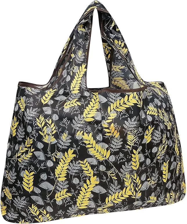 allydrew Large Foldable Tote Nylon Reusable Grocery Bags