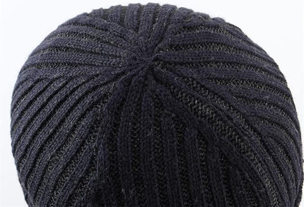 Connectyle Fleece Lined Cuffed Beanie Hat for Men Women Knitted Winter Wool Beanies Skull Cap Warm Watch Hat