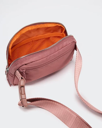 Pander Unisex Belt Bag Fanny Pack for Women with Adjustable Strap, Small Waist Pouch for Workout Running Traveling Hiking
