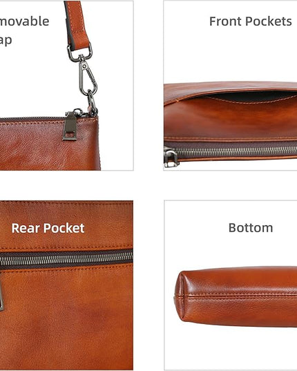 Iswee Crossbody Bag for Women Leather Purses Fashion Designer Handbags
