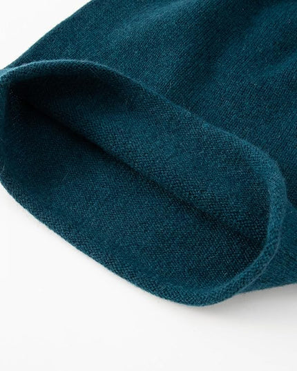 Villand 100% Cashmere Slouchy Beanie Hat for Women, Knitted Ladies Soft Warm Cashmere Skull Beanies Cap