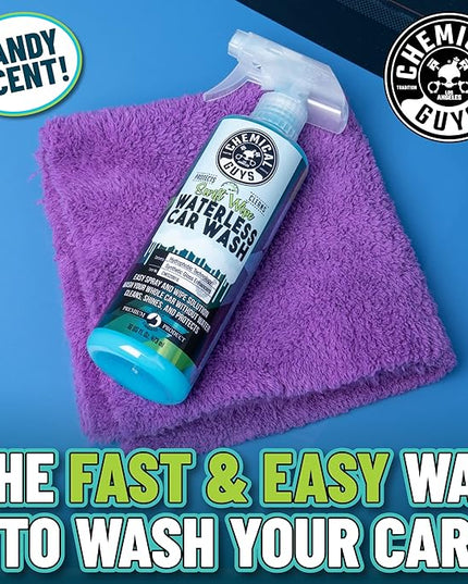 Chemical Guys Swift Wipe Sprayable Waterless Car Wash Spray - Spray and Wipe to Safely Clean and Shine Cars, Trucks, Motorcycles, RV & More, High Lubrication Formula, 64 oz