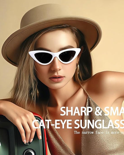 Joopin Polarized Cat Eye Sunglasses for Women Vintage Cateye Sun Glasses UV400 Protection