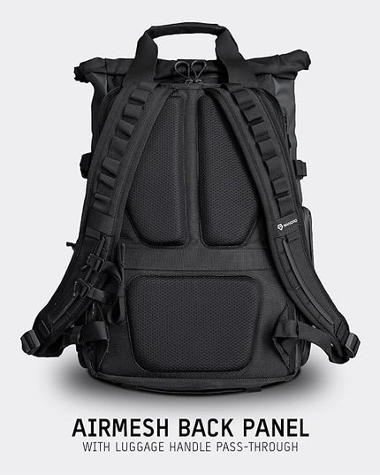WANDRD PRVKE 21L, V3 Backpack: Weather-Resistant Travel & Camera Backpack with Laptop Sleeve, Quick Side Access, Clamshell Opening – Ideal Photography & Travel Bag