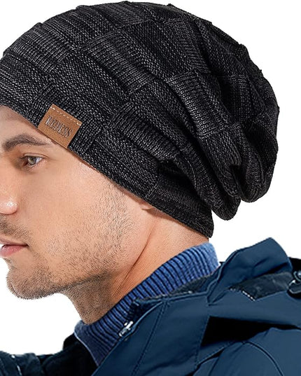 REDESS Beanie Hat for Men and Women Winter Warm Hats Knit Slouchy Thick Skull Cap