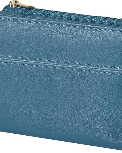 Oak Leathers Wallet For Women Full Grain Leather - Small RFID Coin Purse Credit Card & ID Holder for Ladies,Bifold Wallets for Teenager | Small, RFID, Coin Purse, for Ladies, for Teenager