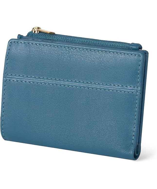 Oak Leathers Wallet For Women Full Grain Leather - Small RFID Coin Purse Credit Card & ID Holder for Ladies,Bifold Wallets for Teenager | Small, RFID, Coin Purse, for Ladies, for Teenager