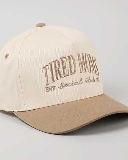 MIRMARU Two-Tone Vintage Canvas Trucker Hats for Men & Women, Adjustable Size Baseball Caps with Trendy Embroidered Design