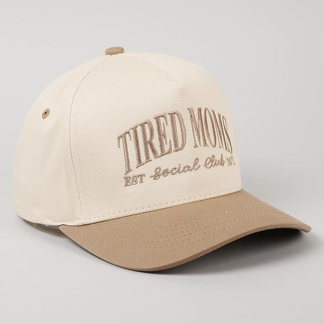 MIRMARU Two-Tone Vintage Canvas Trucker Hats for Men & Women, Adjustable Size Baseball Caps with Trendy Embroidered Design