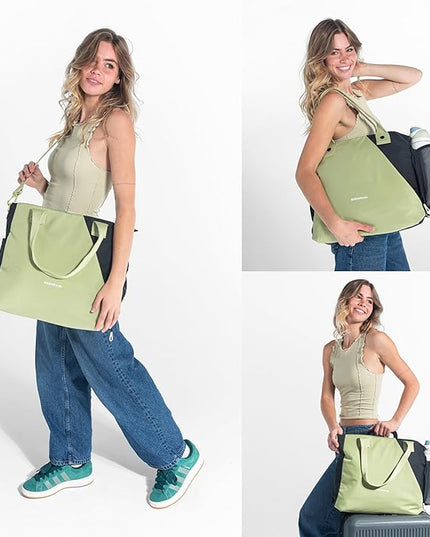 Sherpani Jetsetter, 15" Laptop & Tablet Business Work Tote with Removable Shoulder Strap, 16L Travel Crossbody Bag