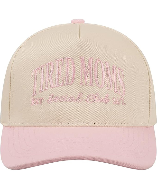 MIRMARU Two-Tone Vintage Canvas Trucker Hats for Men & Women, Adjustable Size Baseball Caps with Trendy Embroidered Design