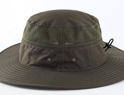 Home Prefer UPF 50+ Men's Sun Hat Wide Brim Bucket Hat UV Protection Hat for Mens Womens Beach Safari Gardening Golf Fishing