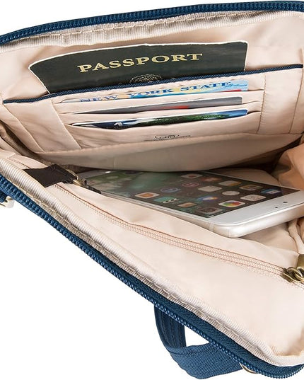 Travelon Anti-Theft Signature Quilted Slim Pouch