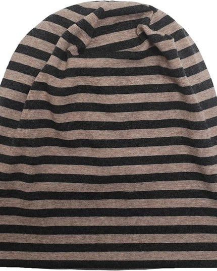 ZLYC Cotton Thin Slouchy Beanie Hat for Men Women Fashion Soft Stretch Knit Skull Cap
