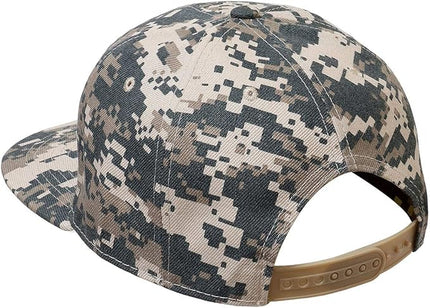 Classic Snapback Hat Cap Hip Hop Style Flat Bill Blank Solid Color Adjustable Size