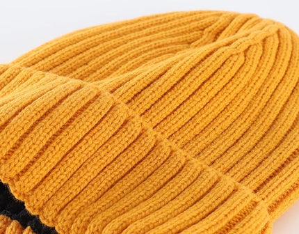 Connectyle Fleece Lined Cuffed Beanie Hat for Men Women Knitted Winter Wool Beanies Skull Cap Warm Watch Hat