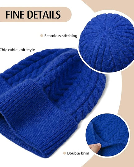 HiRui Knit Beanie Hats for Men Women Winter Hats Skull Caps Warm Classic Slouchy