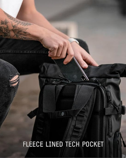 WANDRD PRVKE 21L, V3 Backpack: Weather-Resistant Travel & Camera Backpack with Laptop Sleeve, Quick Side Access, Clamshell Opening – Ideal Photography & Travel Bag