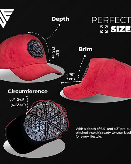 Urban Effort Mesh Back Cap - for Men and Women Baseball Hat 5-Panel Trucker Hat - Great Snapback Closure for Hunting & Hiking