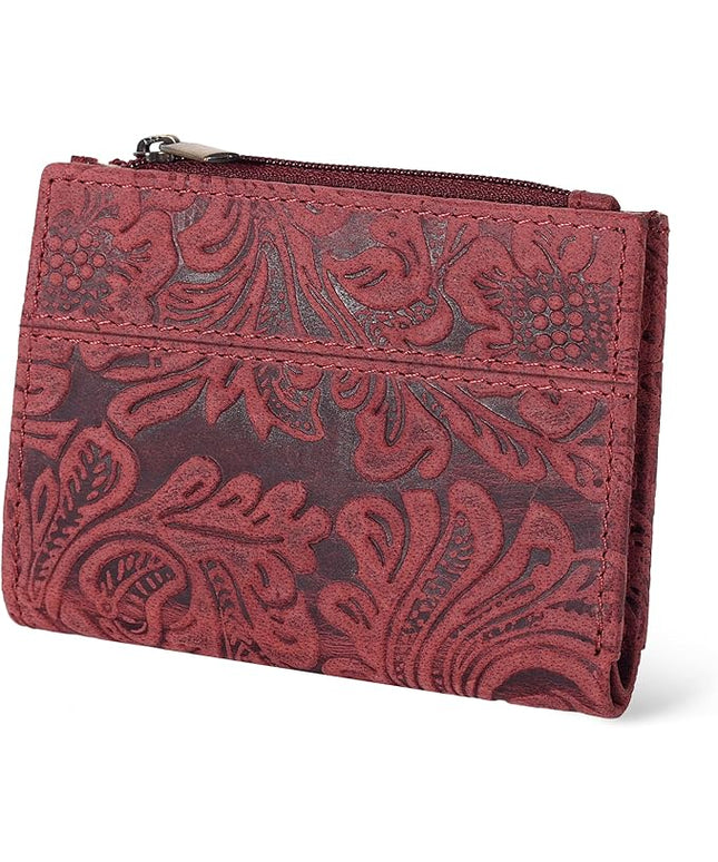 Oak Leathers Wallet For Women Full Grain Leather - Small RFID Coin Purse Credit Card & ID Holder for Ladies,Bifold Wallets for Teenager | Small, RFID, Coin Purse, for Ladies, for Teenager
