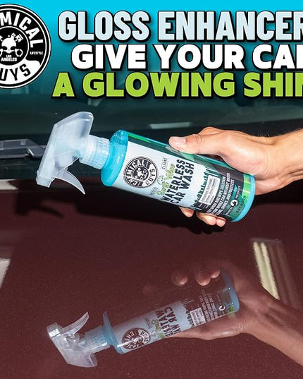 Chemical Guys Swift Wipe Sprayable Waterless Car Wash Spray - Spray and Wipe to Safely Clean and Shine Cars, Trucks, Motorcycles, RV & More, High Lubrication Formula, 128 oz