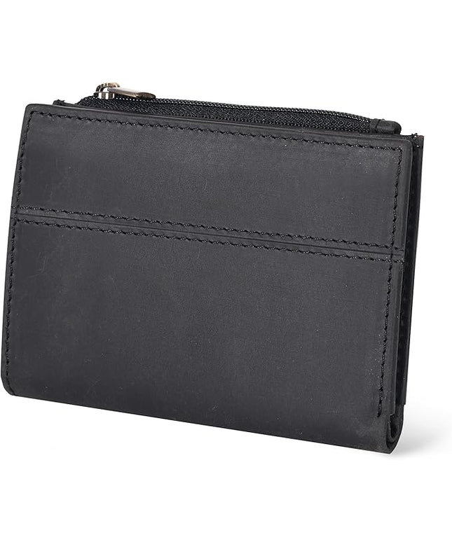 Oak Leathers Wallet For Women Full Grain Leather - Small RFID Coin Purse Credit Card & ID Holder for Ladies,Bifold Wallets for Teenager | Small, RFID, Coin Purse, for Ladies, for Teenager