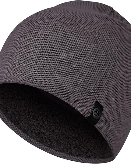 Beanie for Men, Soft Cotton Beanie for Women, Warm Unisex Winter Hat, Running Skull Cap for Cold Weather Activities