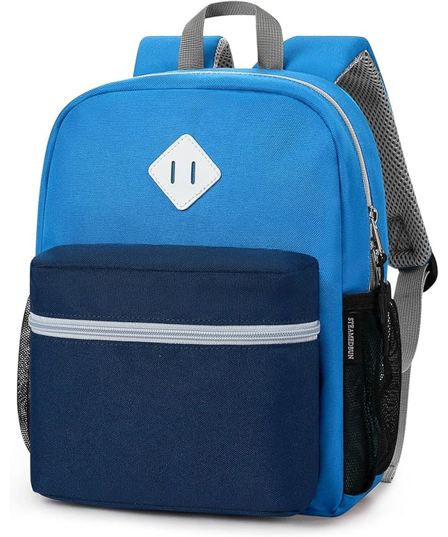 STEAMEDBUN Toddler Backpack Boy 2-4, Kids Backpack Boys, Preschool Daycare Travel Small- 12inch