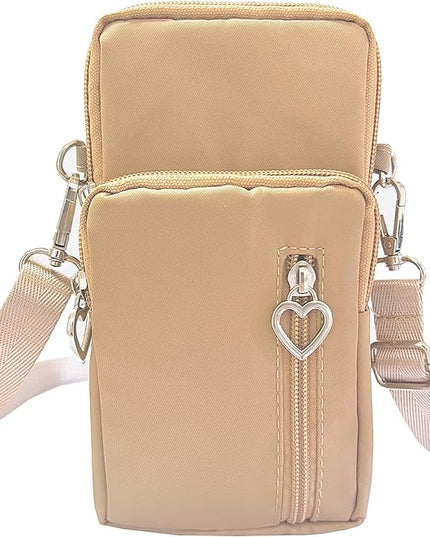 Small Crossbody Wallet Phone Bag Women Mini Crossbody Purse Cell Phone Shoulder Bag Mini Wallet Over Shoulder Strap