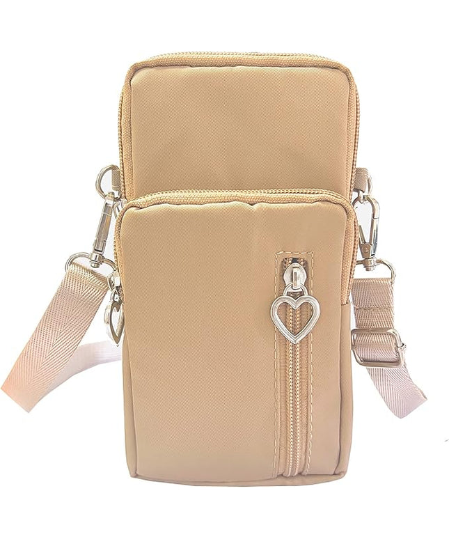 Small Crossbody Wallet Phone Bag Women Mini Crossbody Purse Cell Phone Shoulder Bag Mini Wallet Over Shoulder Strap