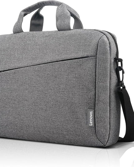 Lenovo Laptop Carrying Case T210, 15.6-Inch Laptop and Tablet, Sleek Design, Durable and Water-Repellent Fabric, Business Casual or School, GX40Q17231 Casual Toploader - Grey