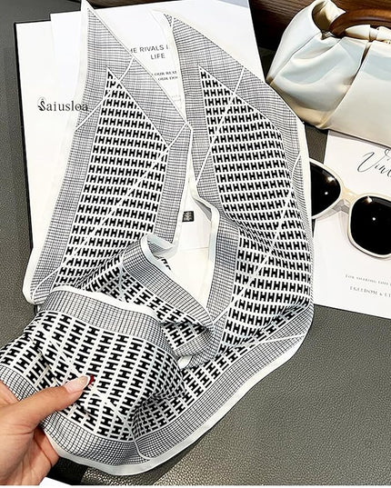 Purse Scarf For Handbags Head Scarves For Women's Hair Bags Scarfs Long Skinny Scarves Fashion Silky