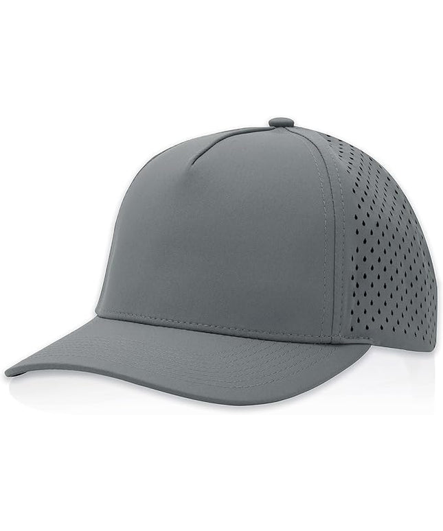 Billest Gilbert Performance 5‑Panel Snapback Hat – Adjustable Flat‑Bill Cap for Men & Women | Breathable and Lightweight