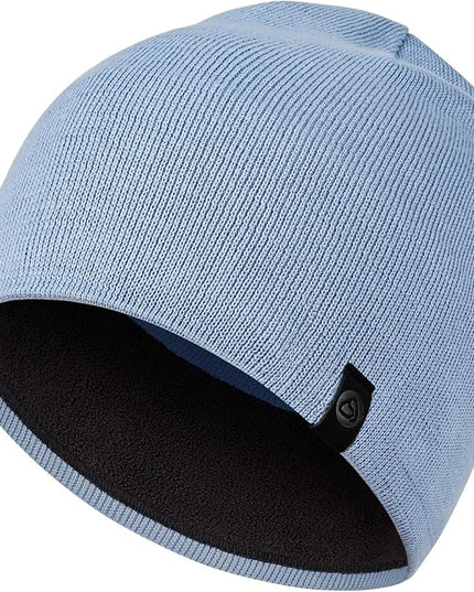 Beanie for Men, Soft Cotton Beanie for Women, Warm Unisex Winter Hat, Running Skull Cap for Cold Weather Activities