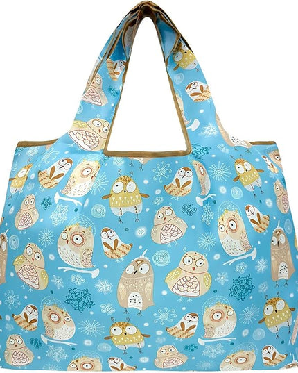 allydrew Large Foldable Tote Nylon Reusable Grocery Bags