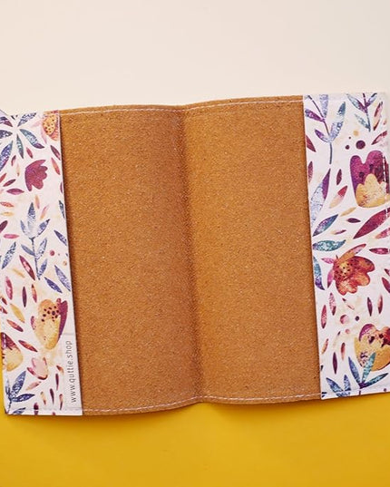 Passport Cover for Kids, Women and Men, Cute Travel Passport Holder (Flower Pattern)