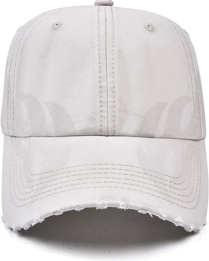 Vintage Baseball Cap, Washed Cotton Trucker Hat for Men & Women, Adjustable Size for Universal Activities