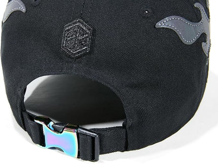 Trendy Unisex Graffiti Baseball Cap, Adjustable Cotton Baseball Cap for Men & Women, Athletic Streetwear Hat