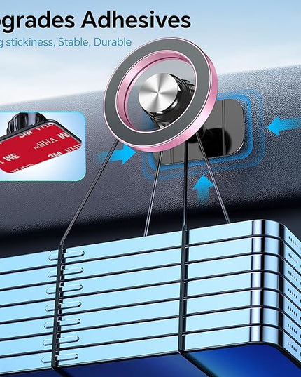 Kaistyle for Magsafe Car Mount【20 Strong Magnets】Magnetic Phone Holder for Car Phone Holder Mount Dash Mounted Holders Cell Phone Holders for Your Car Accessories for Women Men for iPhone 17 16 15 14