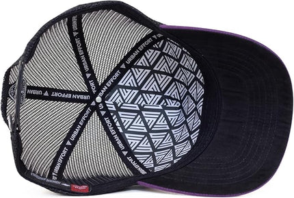 Urban Effort Mesh Back Cap - for Men and Women Baseball Hat 5-Panel Trucker Hat - Great Snapback Closure for Hunting & Hiking
