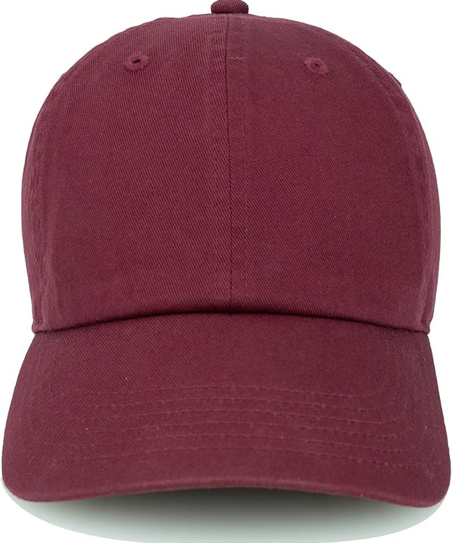 Gelante Baseball Cap Dad Hat 100% Cotton Polo Style Plain Blank Adjustable Size.