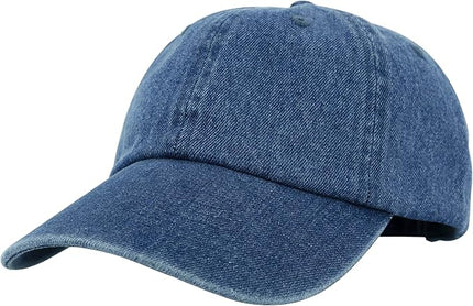 Gelante Baseball Cap Dad Hat 100% Cotton Polo Style Plain Blank Adjustable Size.