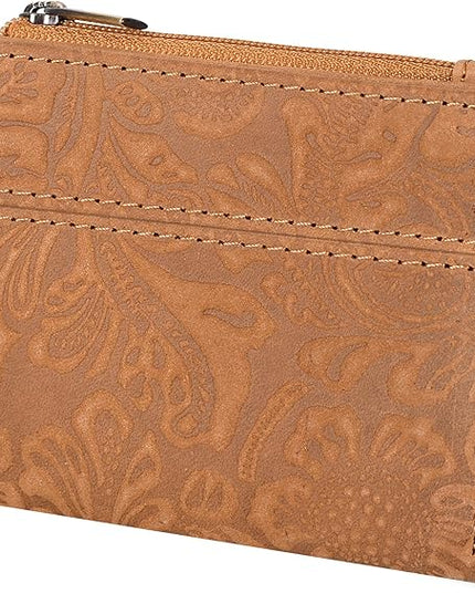 Oak Leathers Wallet For Women Full Grain Leather - Small RFID Coin Purse Credit Card & ID Holder for Ladies,Bifold Wallets for Teenager | Small, RFID, Coin Purse, for Ladies, for Teenager