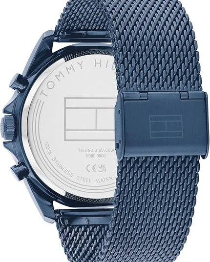 Tommy Hilfiger Men's Quartz Multifunction Watch - Stainless Steel - 5ATM/50 Meters Water Resistance - A Timeless, Modern Classic - Gift for Him - 43.5mm