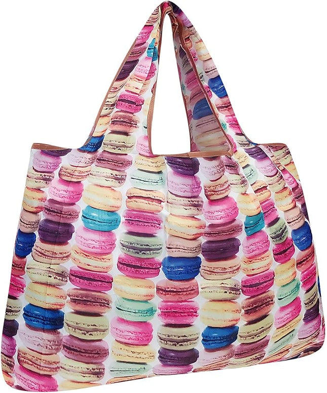 allydrew Large Foldable Tote Nylon Reusable Grocery Bags