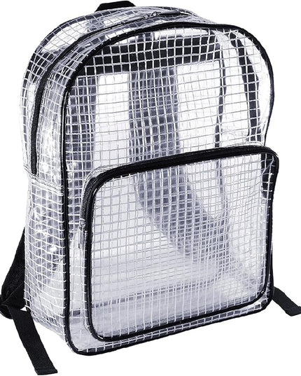 Engineer Bag -15.7 Inches Transparent Cleanroom Tool Backpack Simple Style (16 Liters)