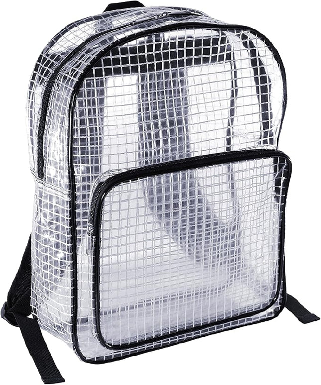Engineer Bag -15.7 Inches Transparent Cleanroom Tool Backpack Simple Style (16 Liters)