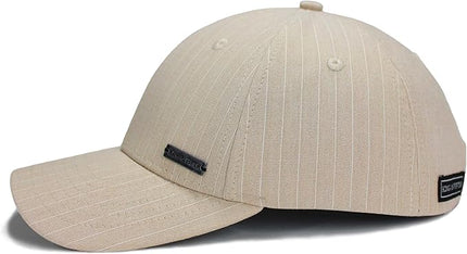 Fashion Baseball Hats for Men by King & Fifth | The Senna Baseball Cap with Low Profile & Menswear Fabric + Baseball Caps