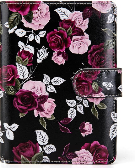Passport Holder for Travel Essentials, RFID Blocking Passport Wallet Cover with Magnetic Closure, Passport Book Holders for Women and Men (Rose)