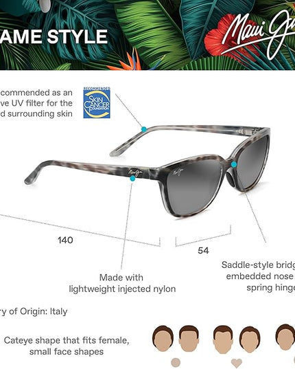 Maui Jim womens Honi Cat Eye Sunglasses